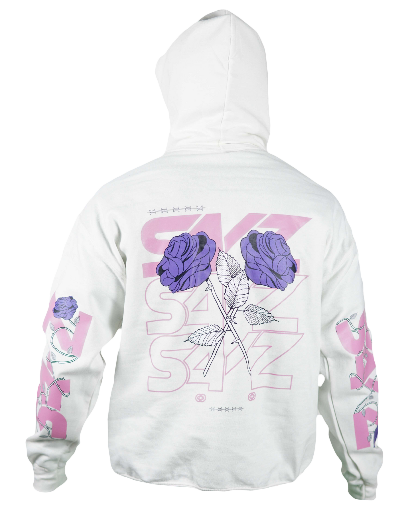 SaVz LRS “White & Pink” (Hoodie)