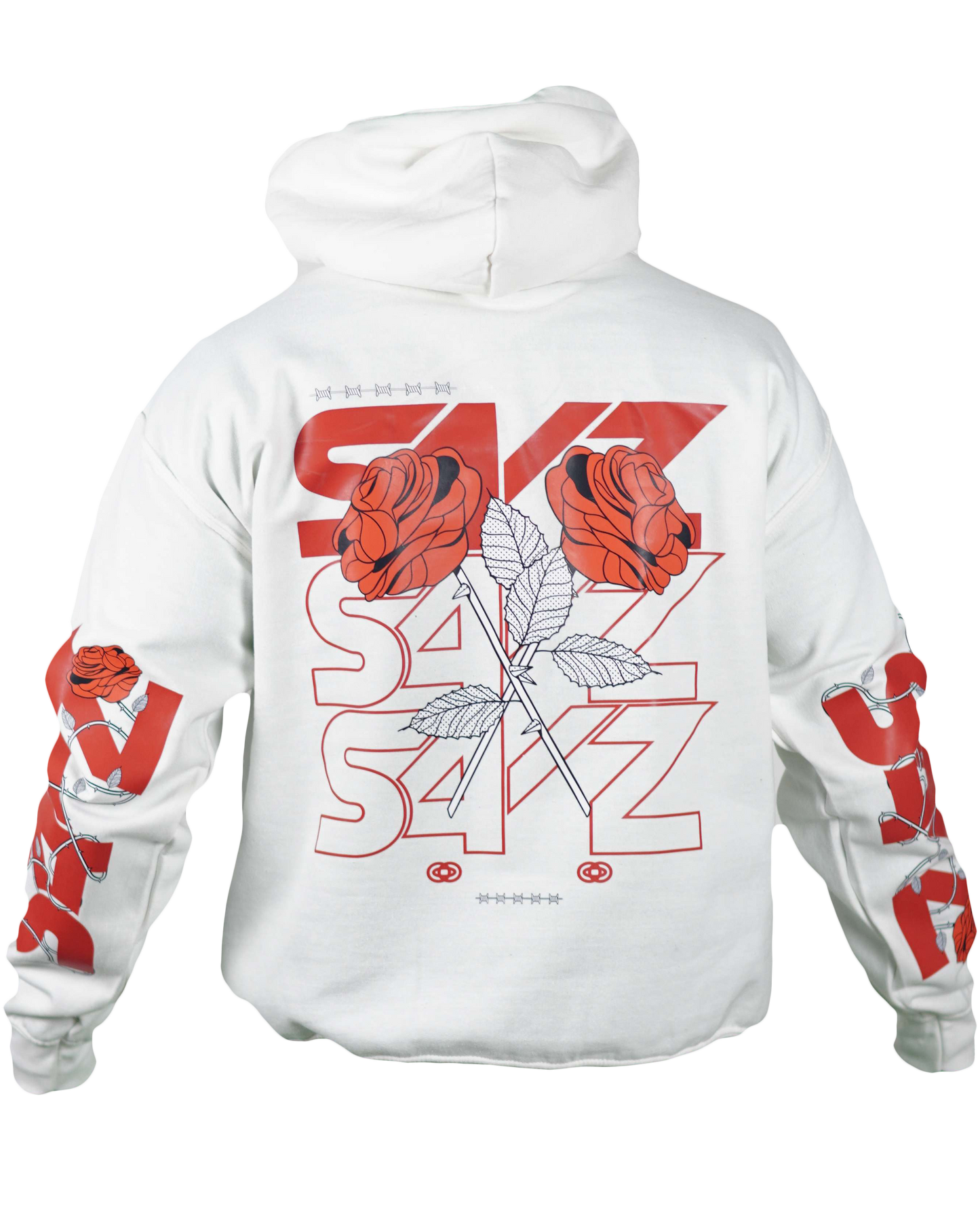 SaVz LRS “White & Red” (Hoodie)