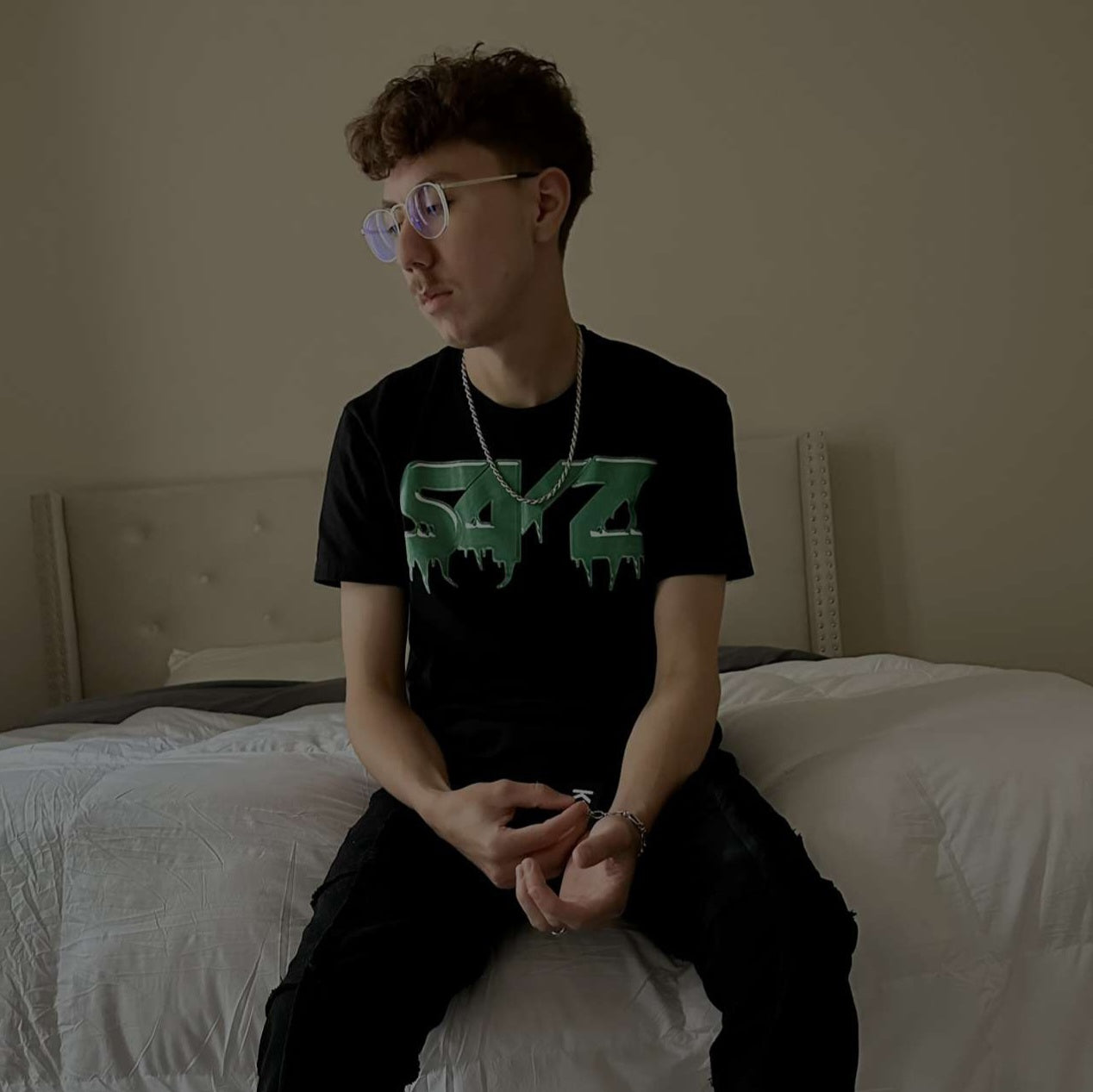 SaVz Drippy "Black & Green" (Shirt)